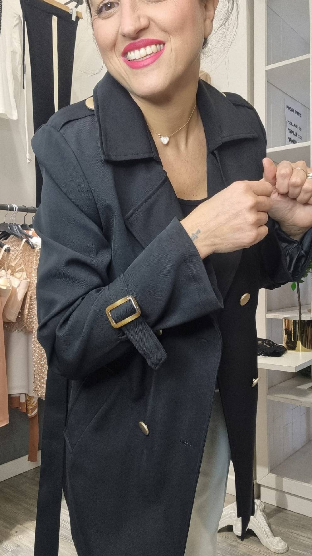 Le Chicche Trench Corto In Vendita