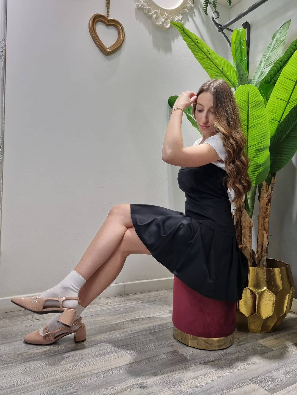 Le Chicche Abito Corto Nero Moda
