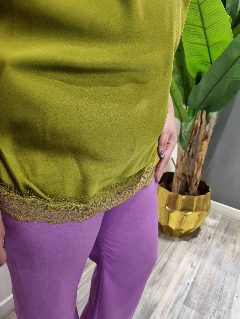 Le Chicche Top Spalla Larga Curvy Affare Del Giorno
