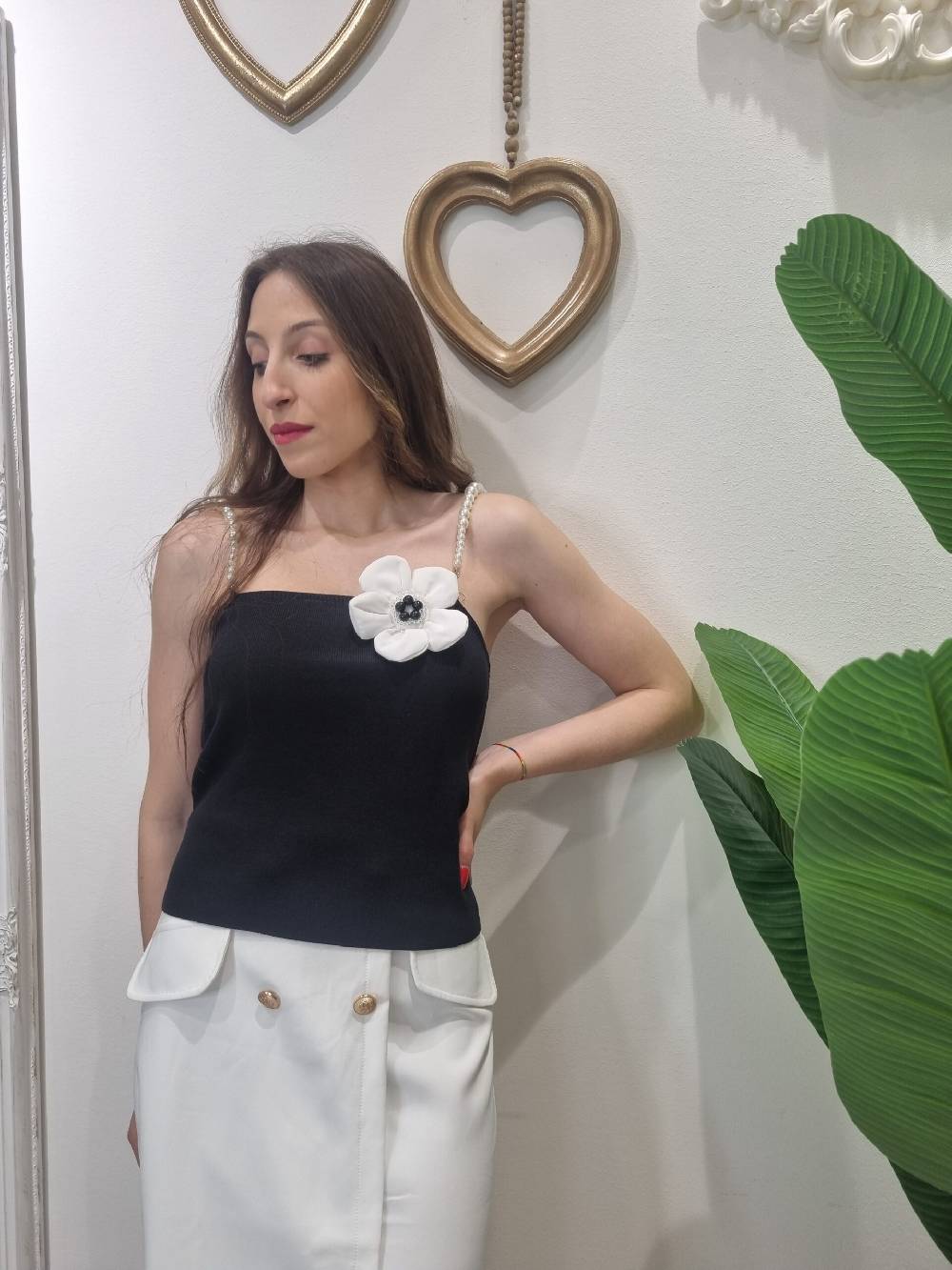 Le Chicche Top fiore Pezzi Unici