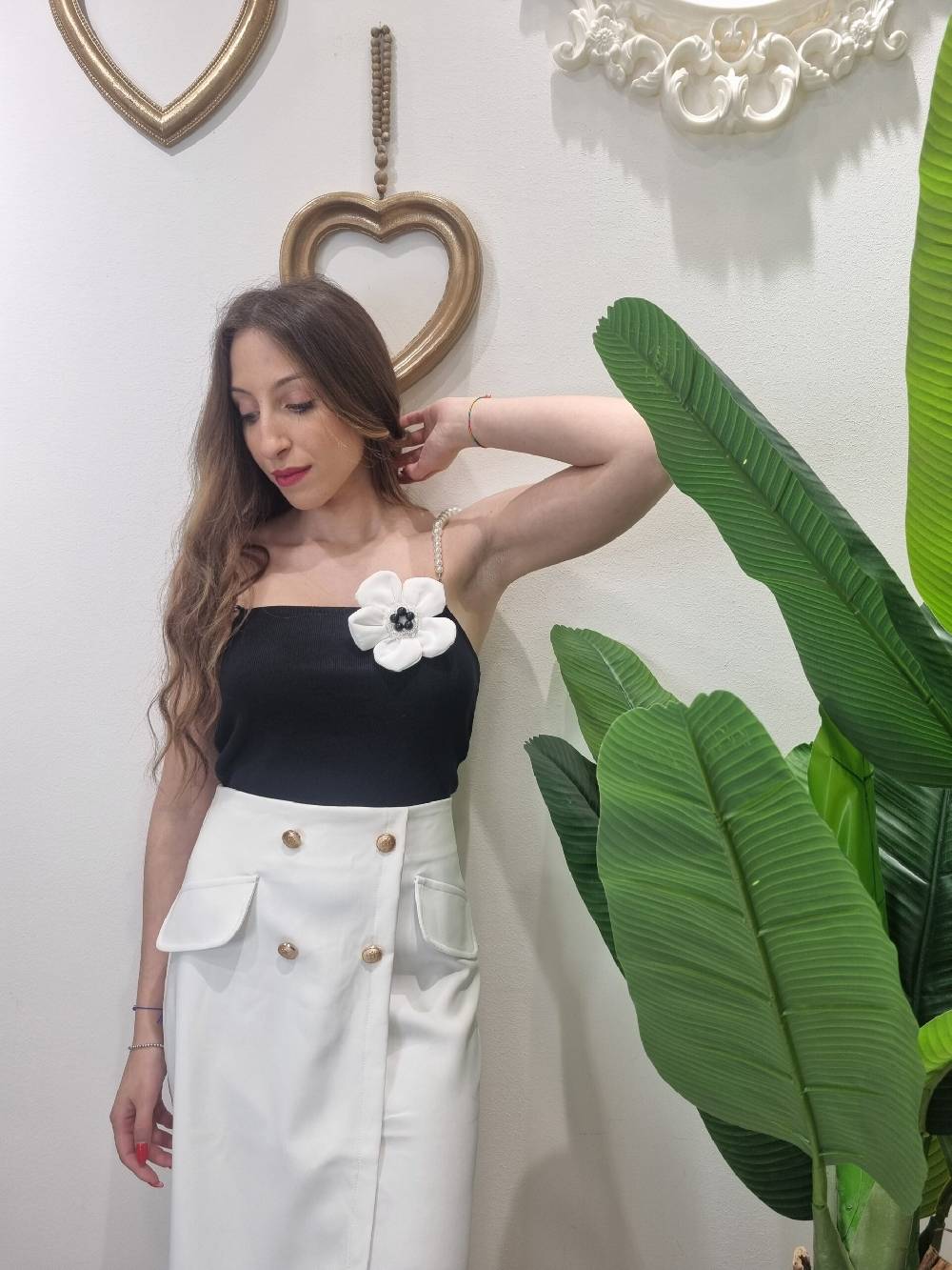 Le Chicche Top fiore Pezzi Unici