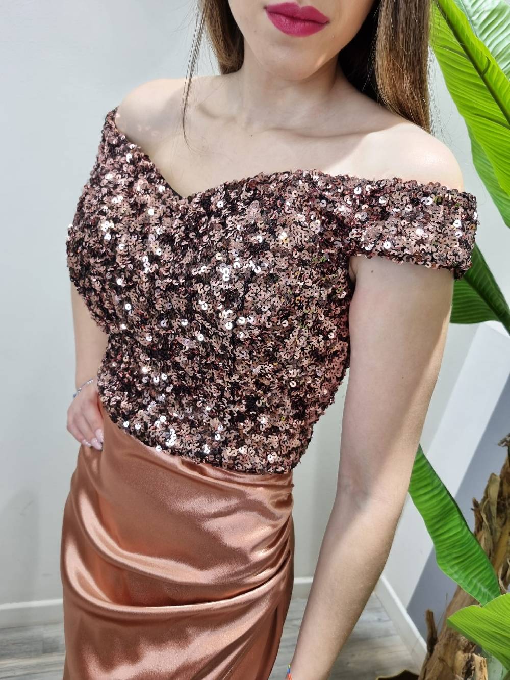 Le Chicche Top Crop Paillettes 942 Economico