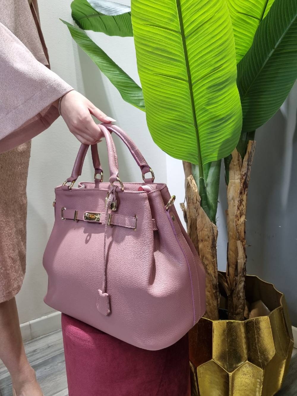 Le Chicche Borsa Kelly Pelle Shopping Online