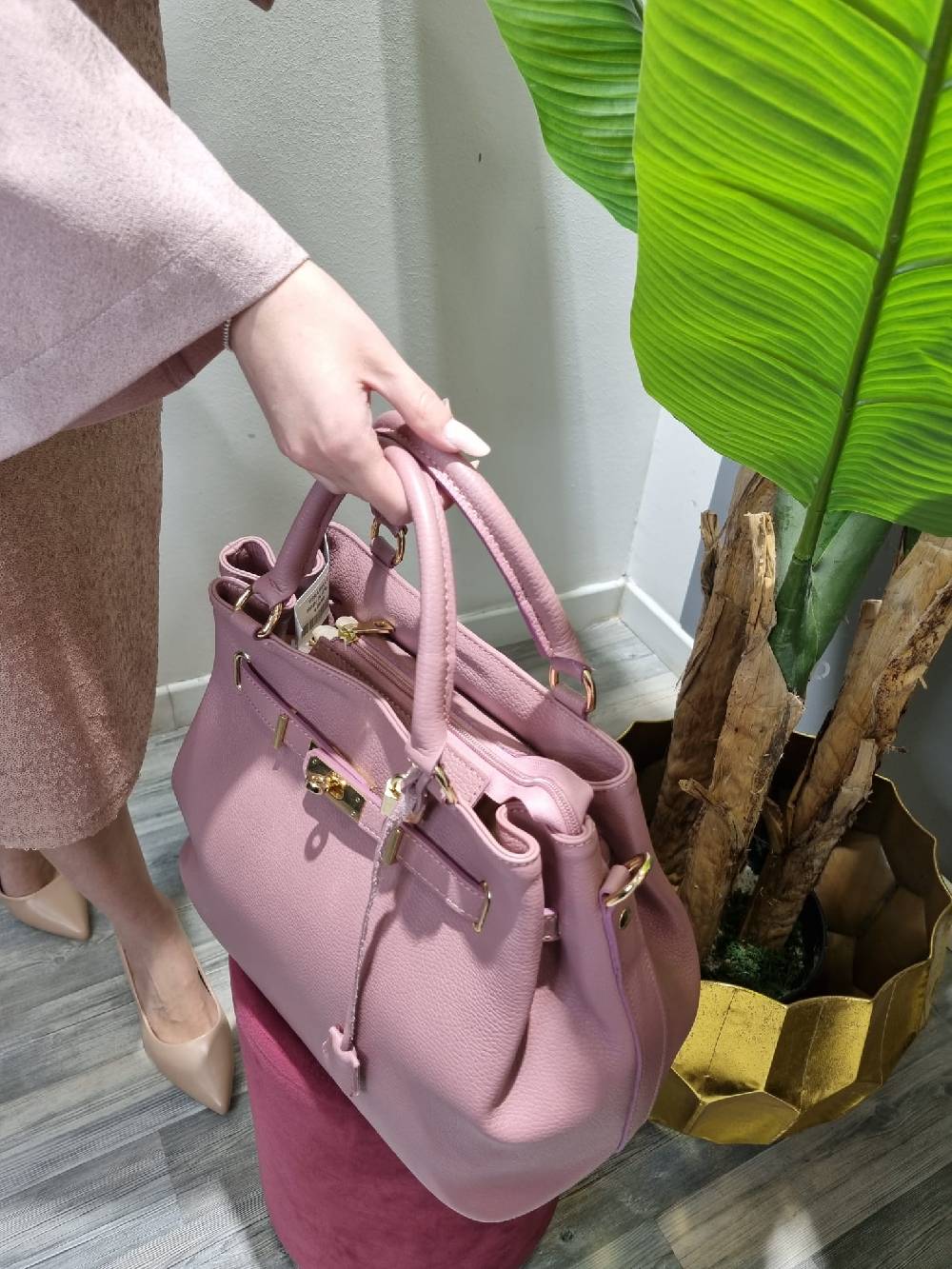 Le Chicche Borsa Kelly Pelle Shopping Online