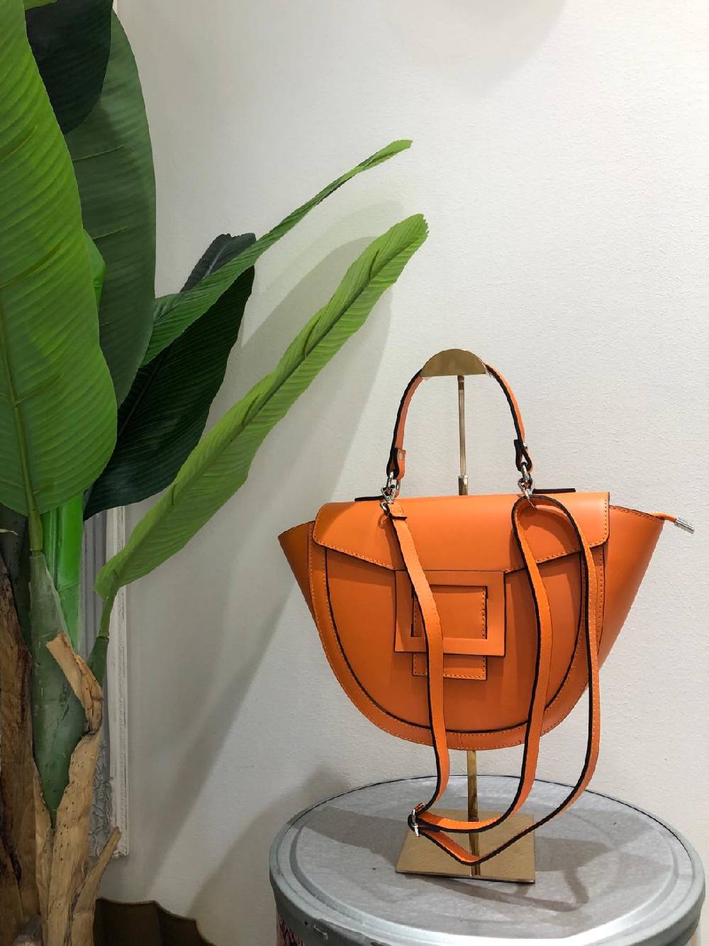 Le Chicche Borsa Mezza Luna Pelle Prezzo Ridotto