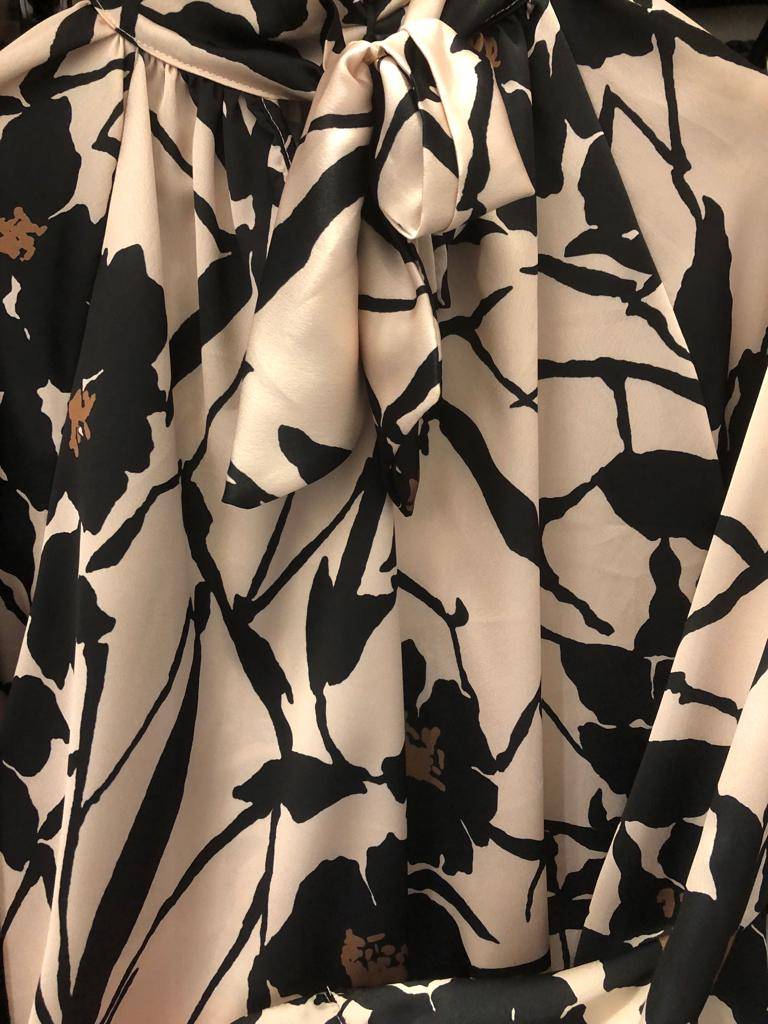 Le Chicche Blusa Fiocco Fantasia Vendita Economica