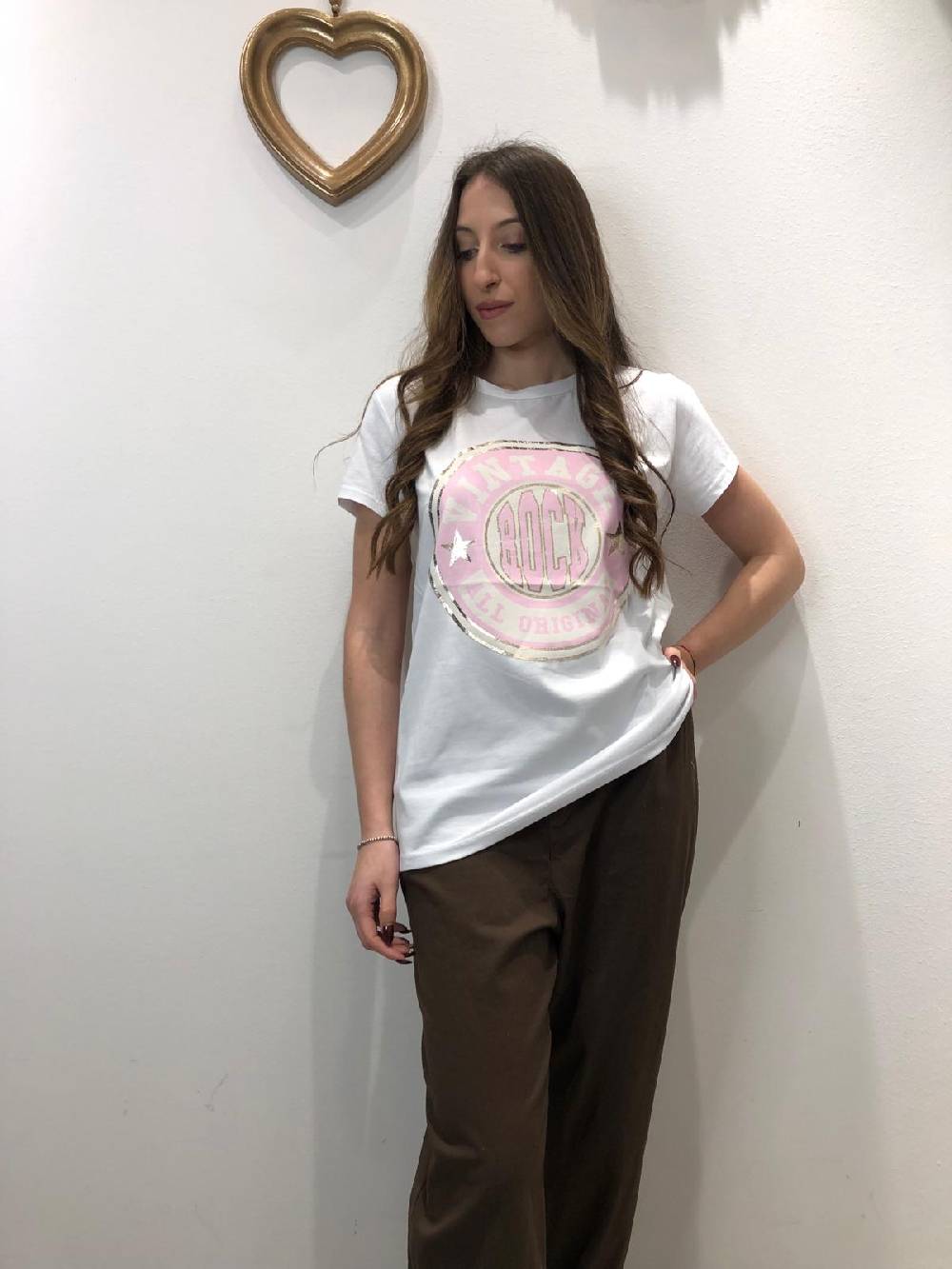 Le Chicche T-shirt Vintage Rock Soddisfazione Garantita
