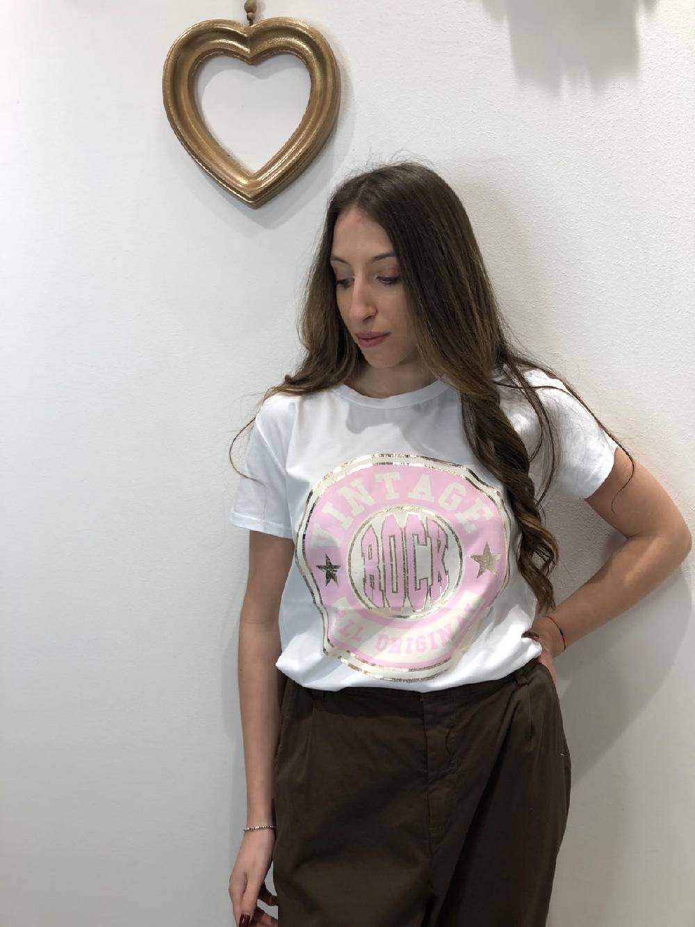 Le Chicche T-shirt Vintage Rock Soddisfazione Garantita