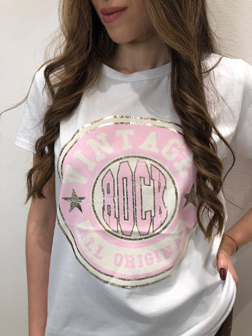 Le Chicche T-shirt Vintage Rock Soddisfazione Garantita