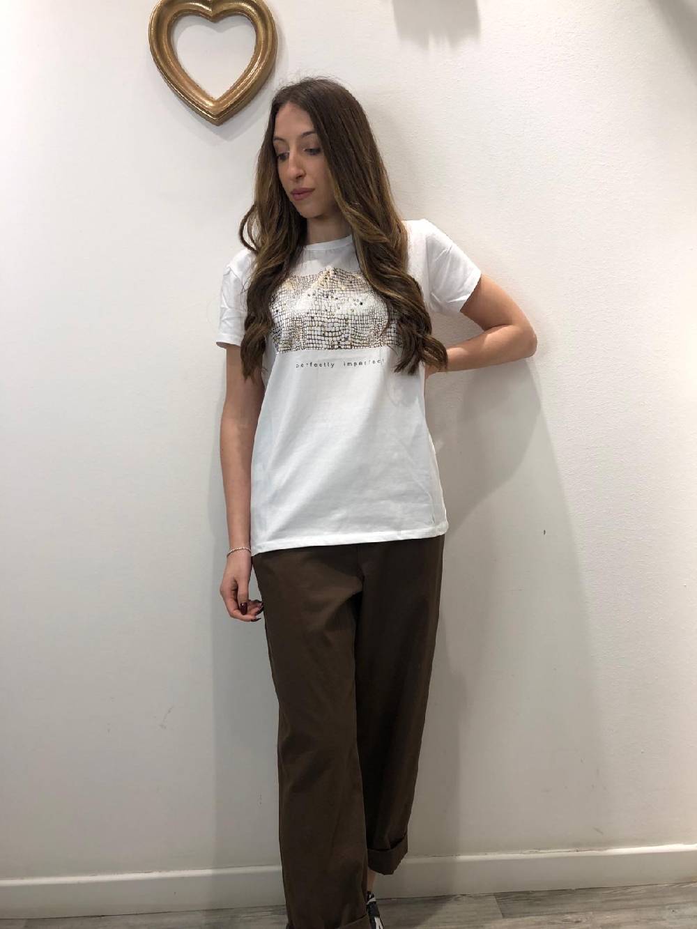 Le Chicche T-shirt Perfectly Imperfect Saldi