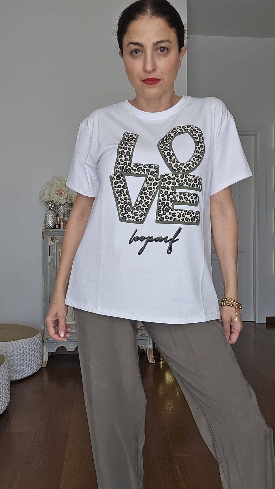 Le Chicche T-shirt Love Maculato Italia