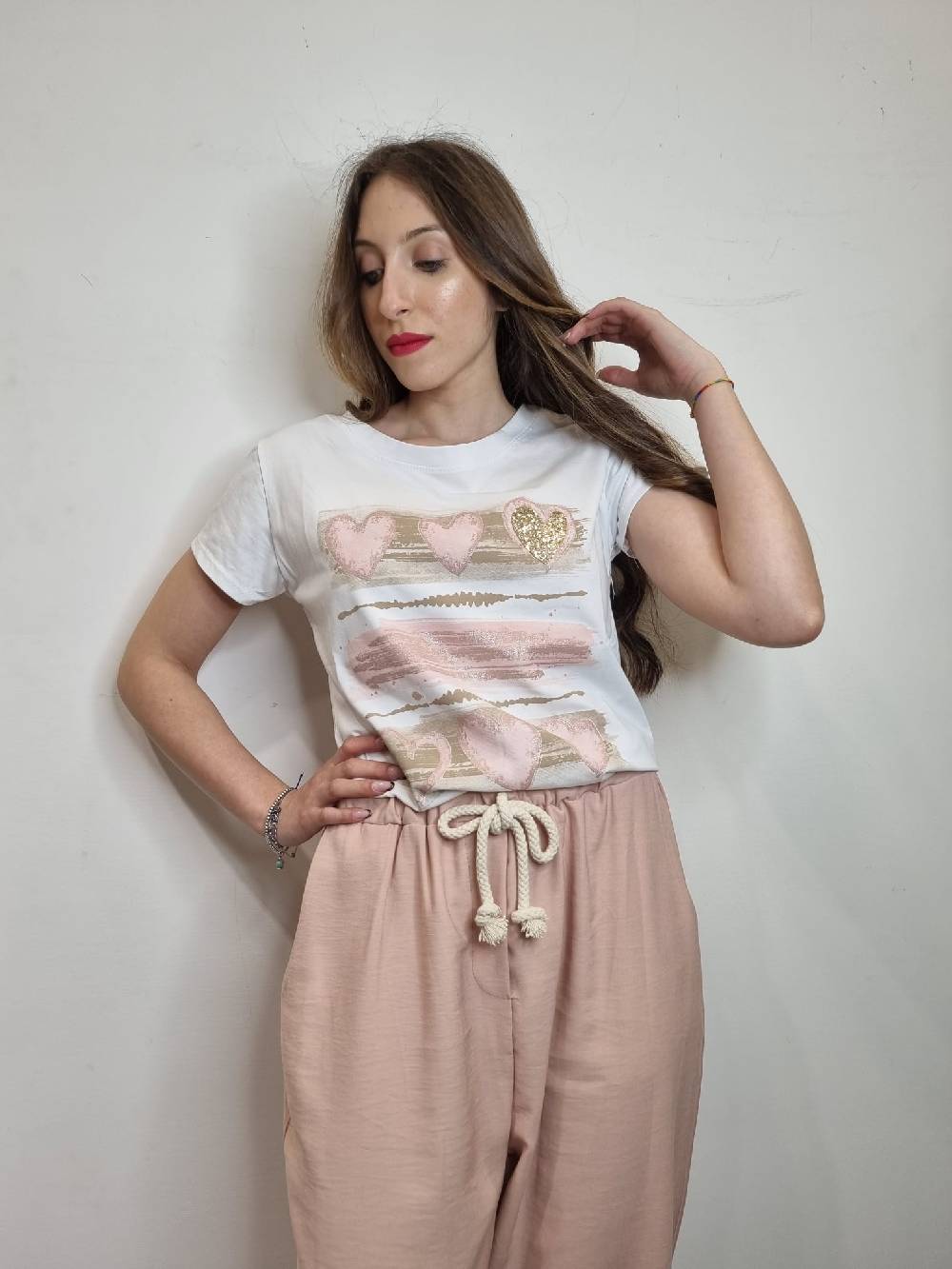 Le Chicche T-shirt Cuori 988 Negozi Online