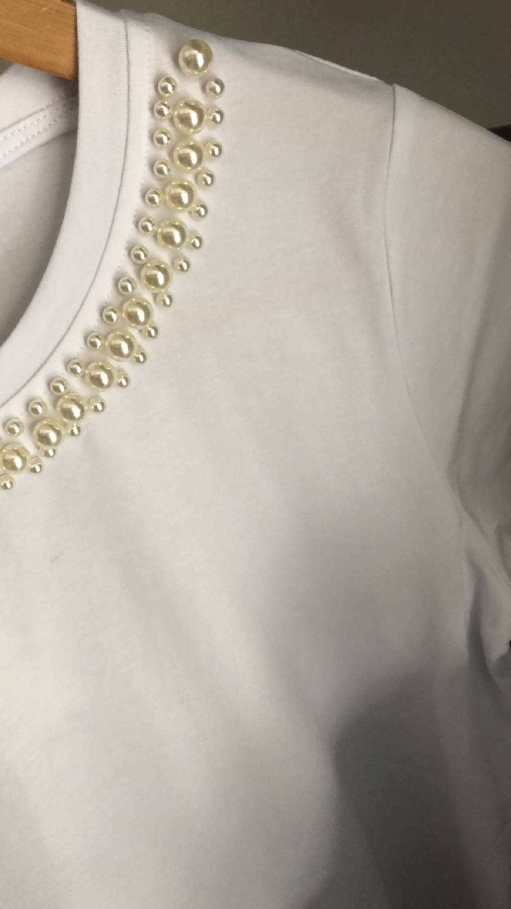 Le Chicche T-shirt Girocollo Perle Sottocosto
