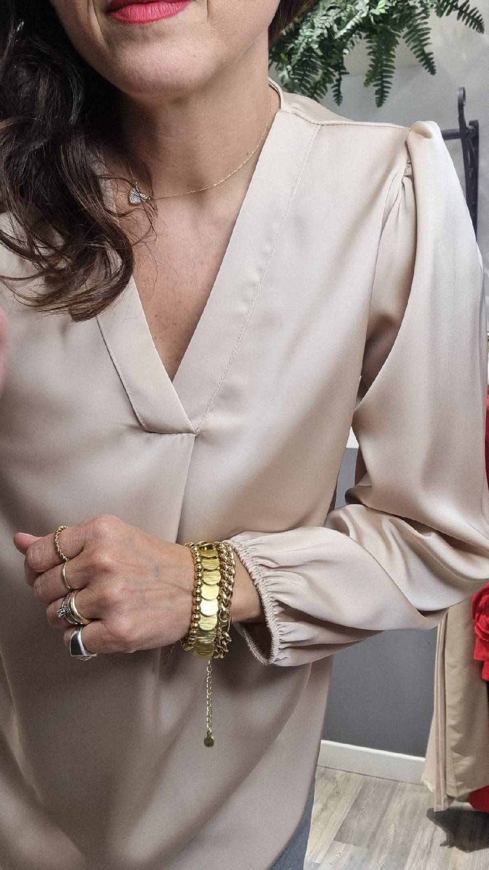 Le Chicche Camicia Champagne Online