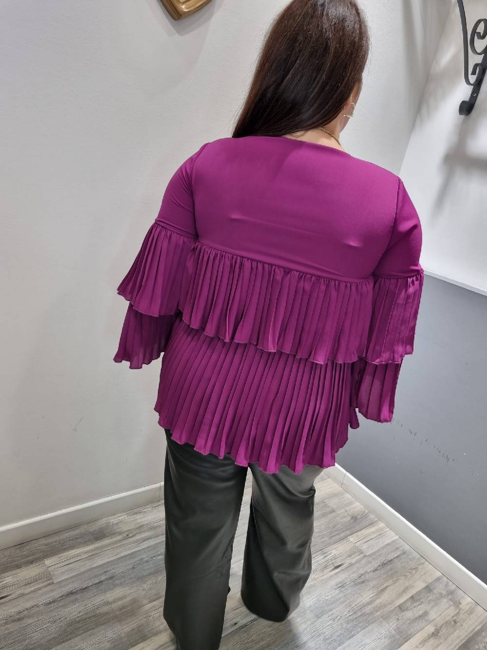 Le Chicche Camicia effetto Plissè Saldi