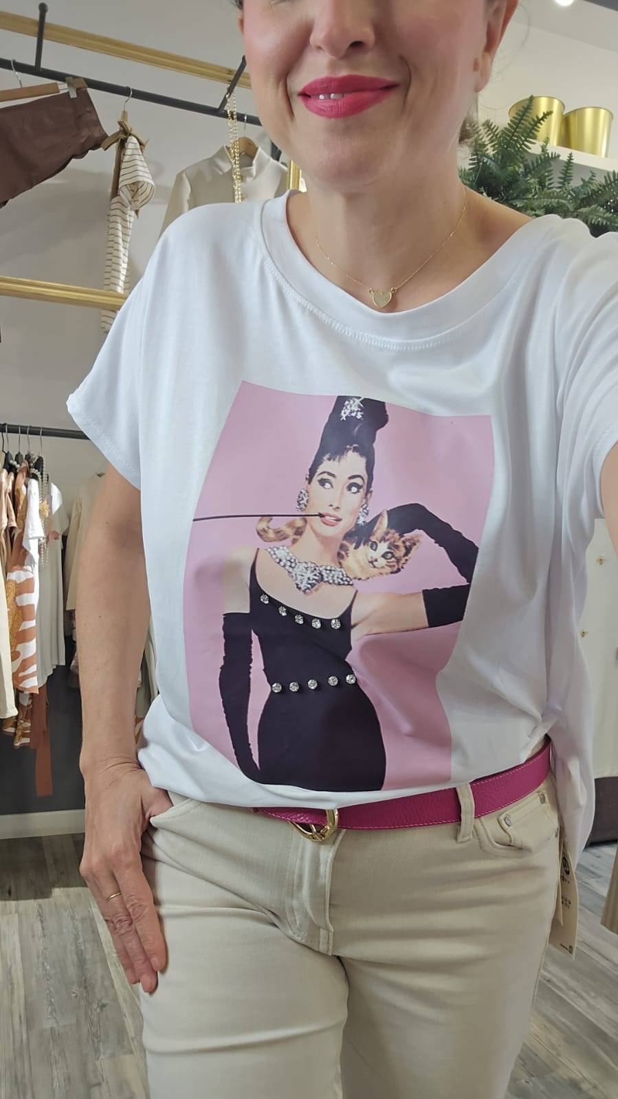 Le Chicche T-shirt Audrey In Saldo