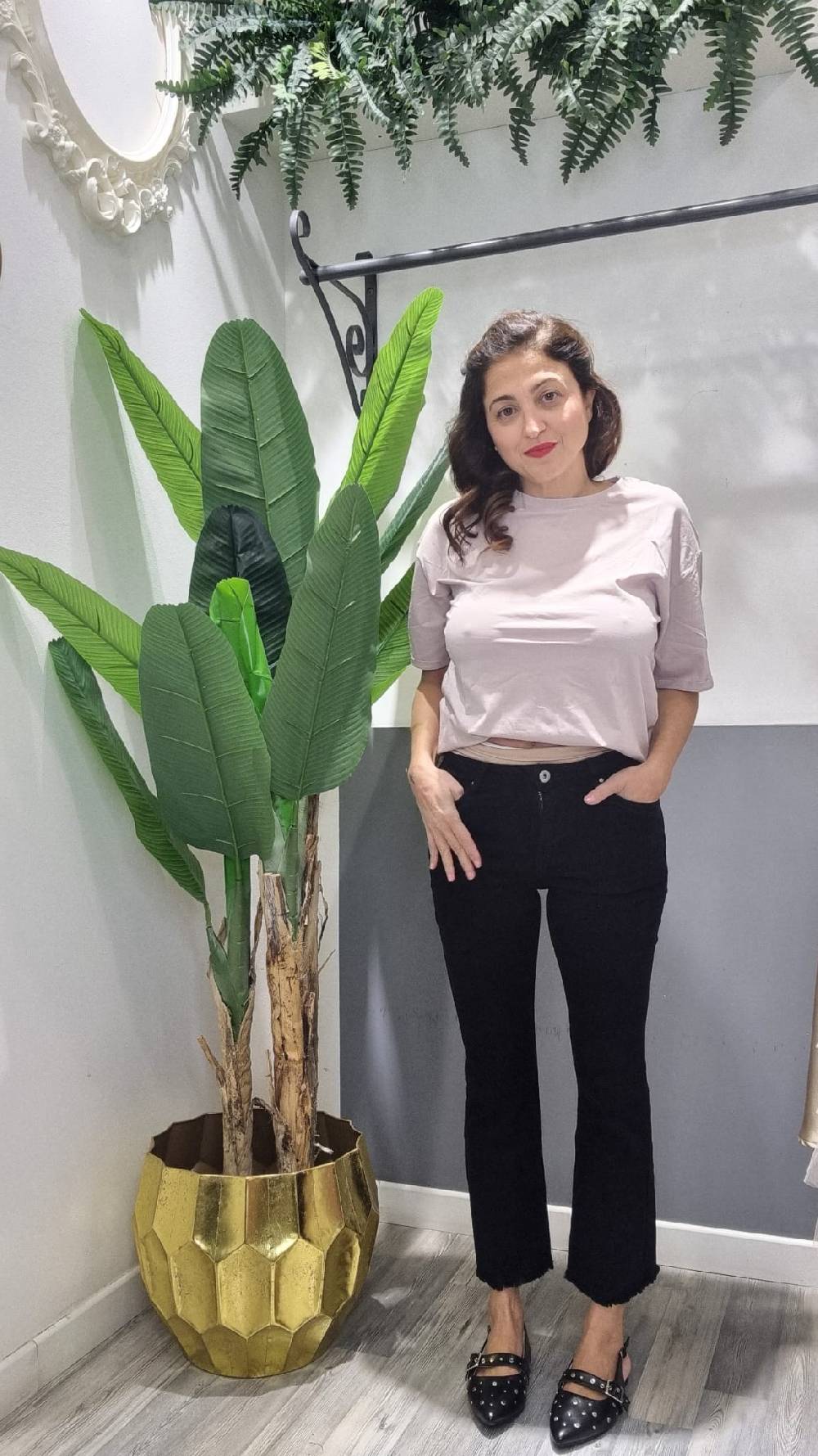Le Chicche T-shirt Basic Over Nuova