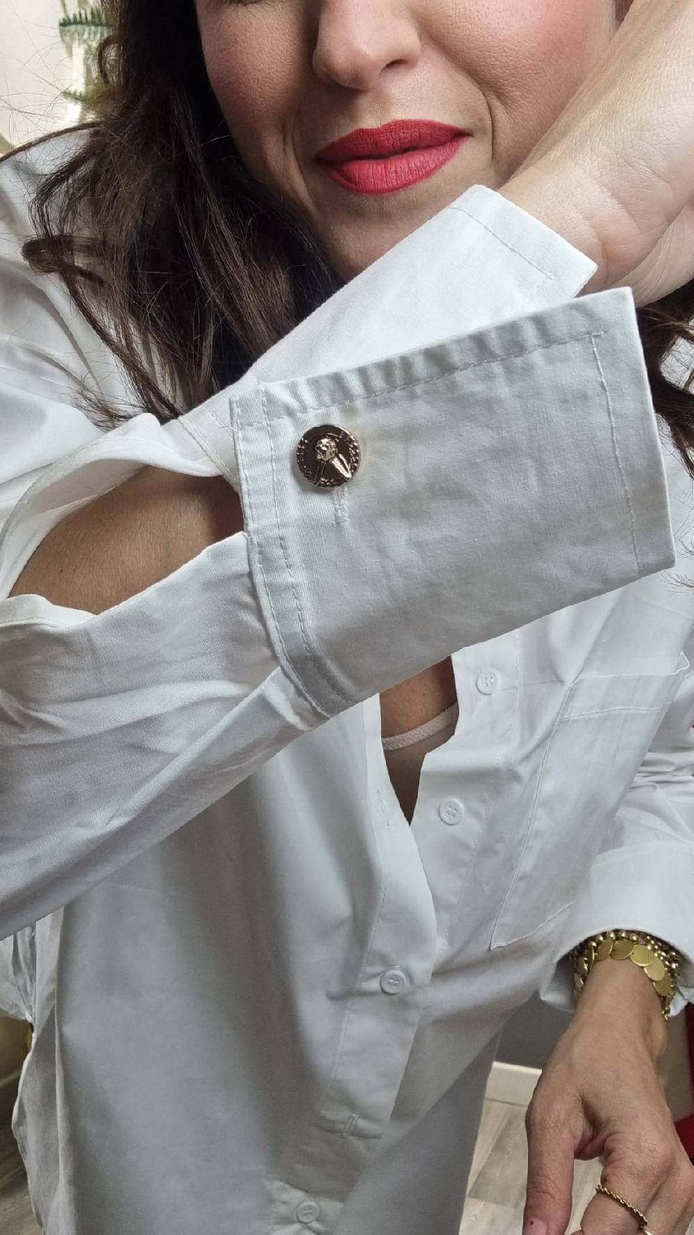 Le Chicche Camicia Oversize Cotone Comprare a buon mercato