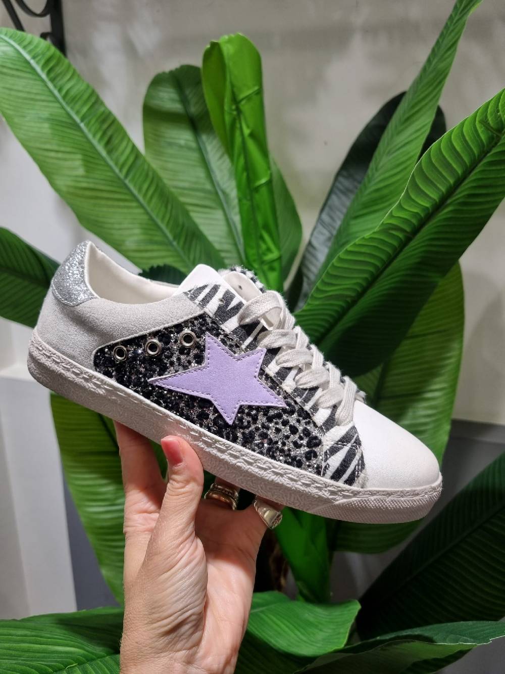 Le Chicche Sneakers Stella Lilla Offerta settimanale