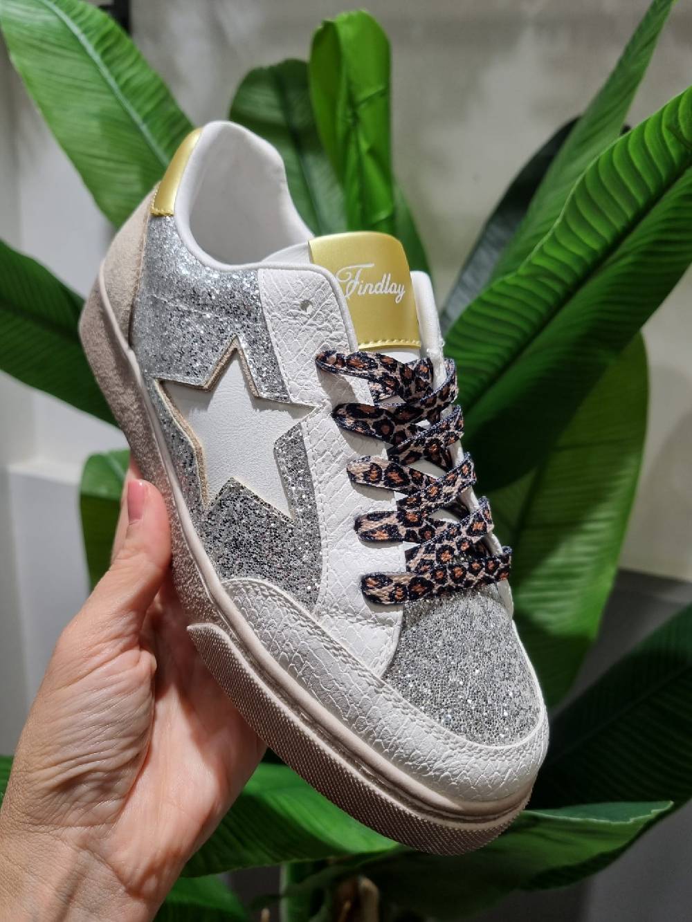 Le Chicche Sneakers Stella Bianca Officina