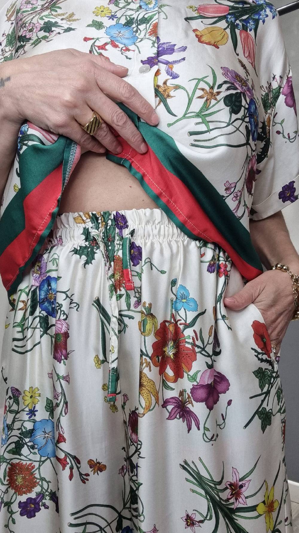 Le Chicche Coordinato Flora Pantalone Prezzo Ridotto