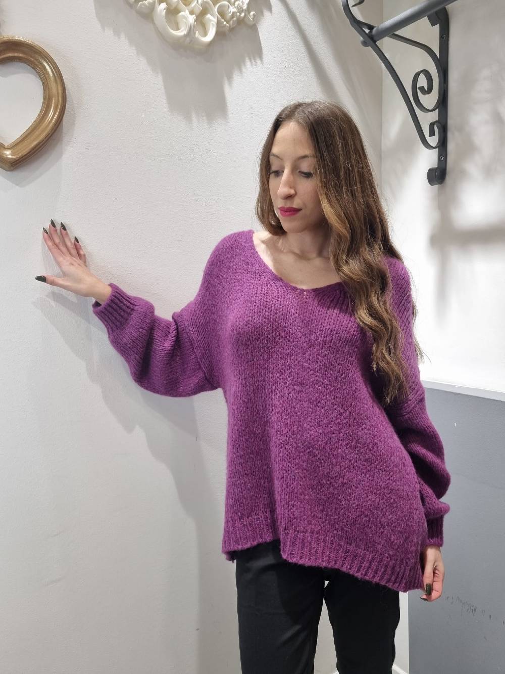 Le Chicche Pullover Catena Over Vendita Economica