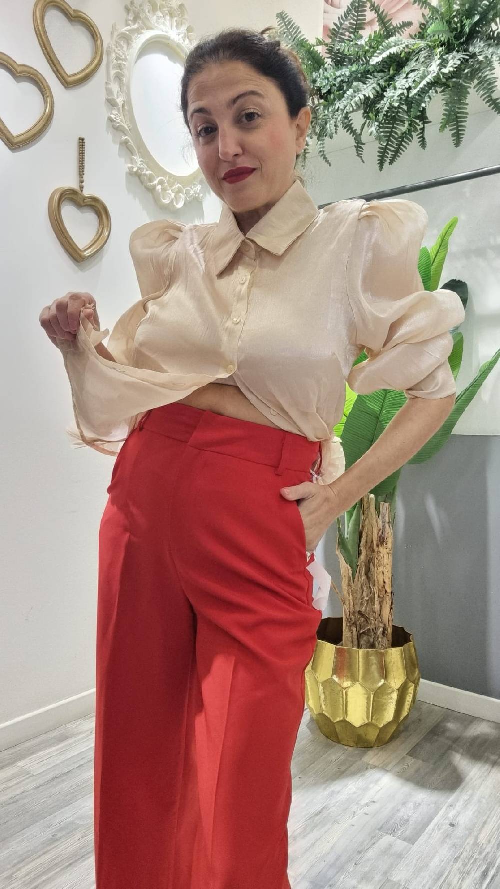 Le Chicche Pantalone Palazzo 008 Spedizione gratuita