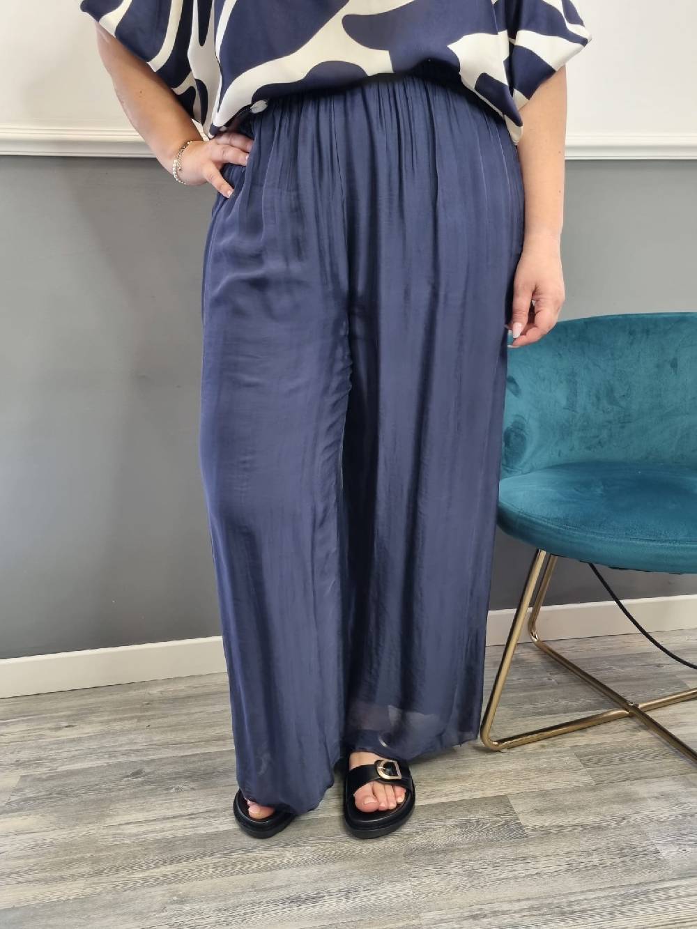 Le Chicche Pantalone Viscosa/Seta Offerta per la Festa della Mamma