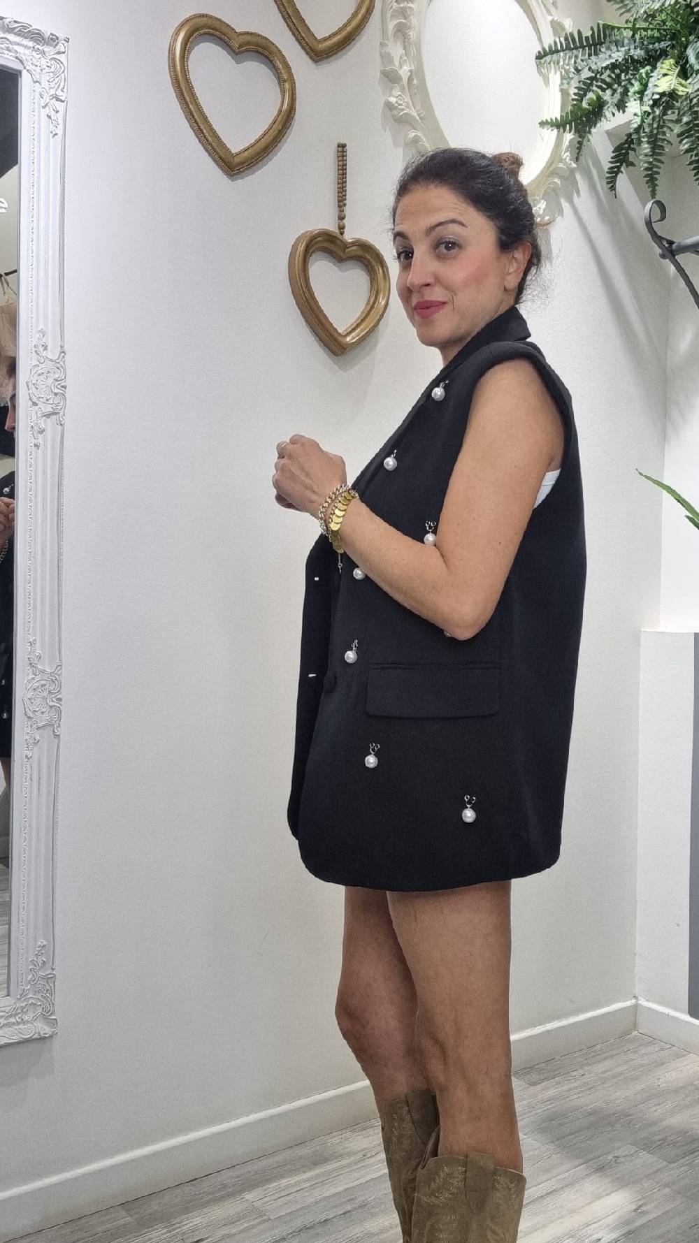 Le Chicche Coordset Gilet Perle Lightning offer