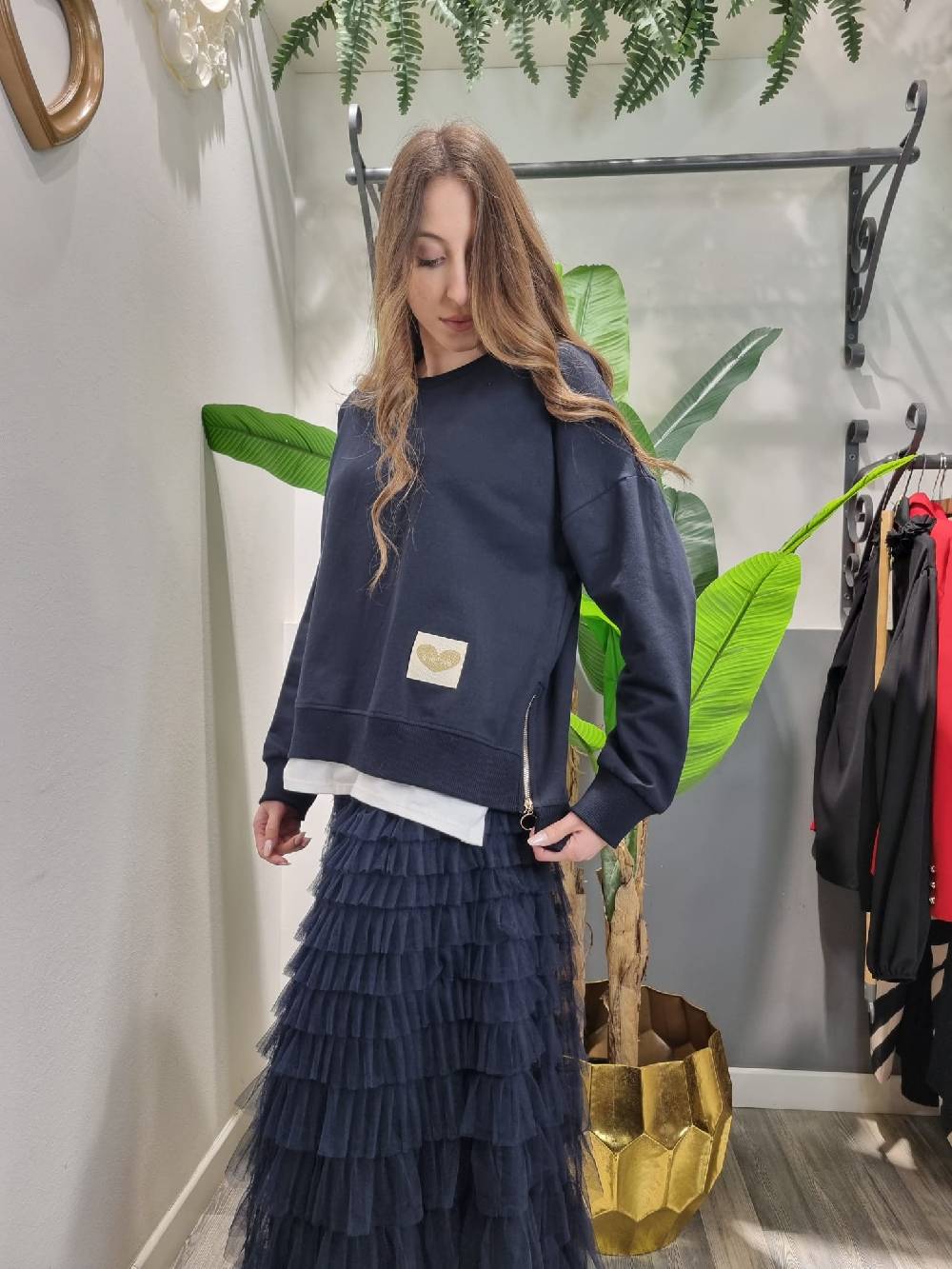 Le Chicche Felpa Cuore Fino al 60% di sconto