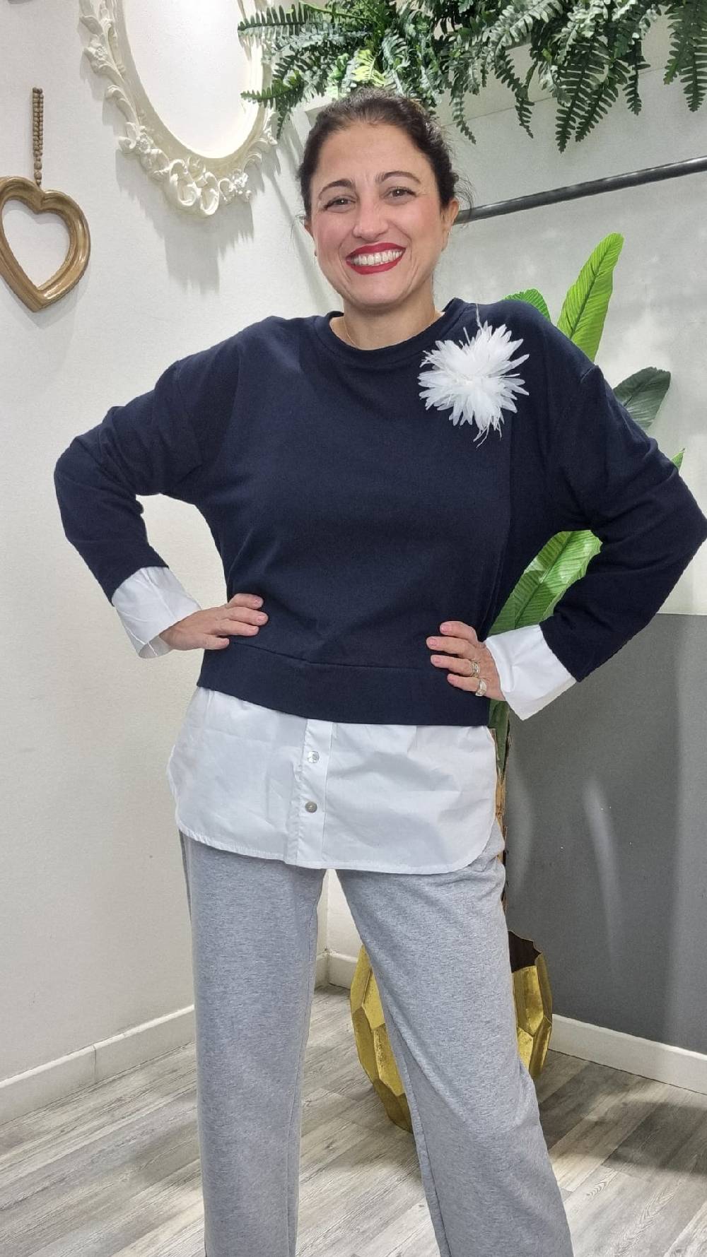 Le Chicche Felpa Inserto Camicia 108 Sostegno trimestrale