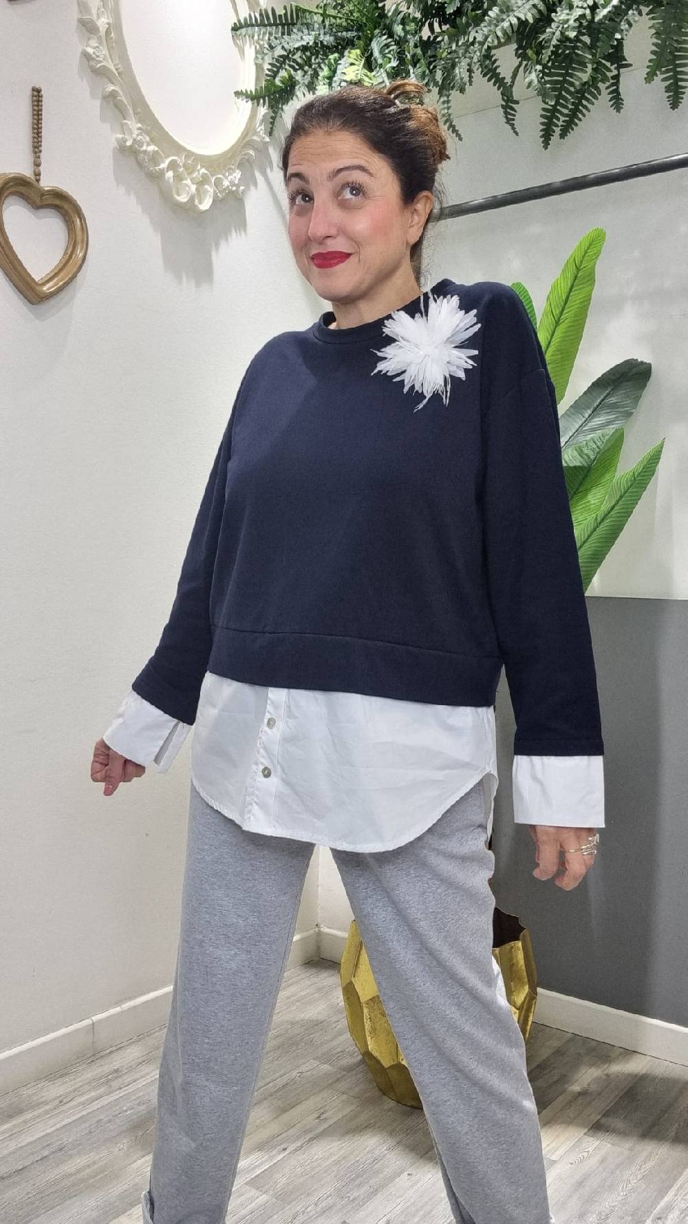 Le Chicche Felpa Inserto Camicia 108 Sostegno trimestrale