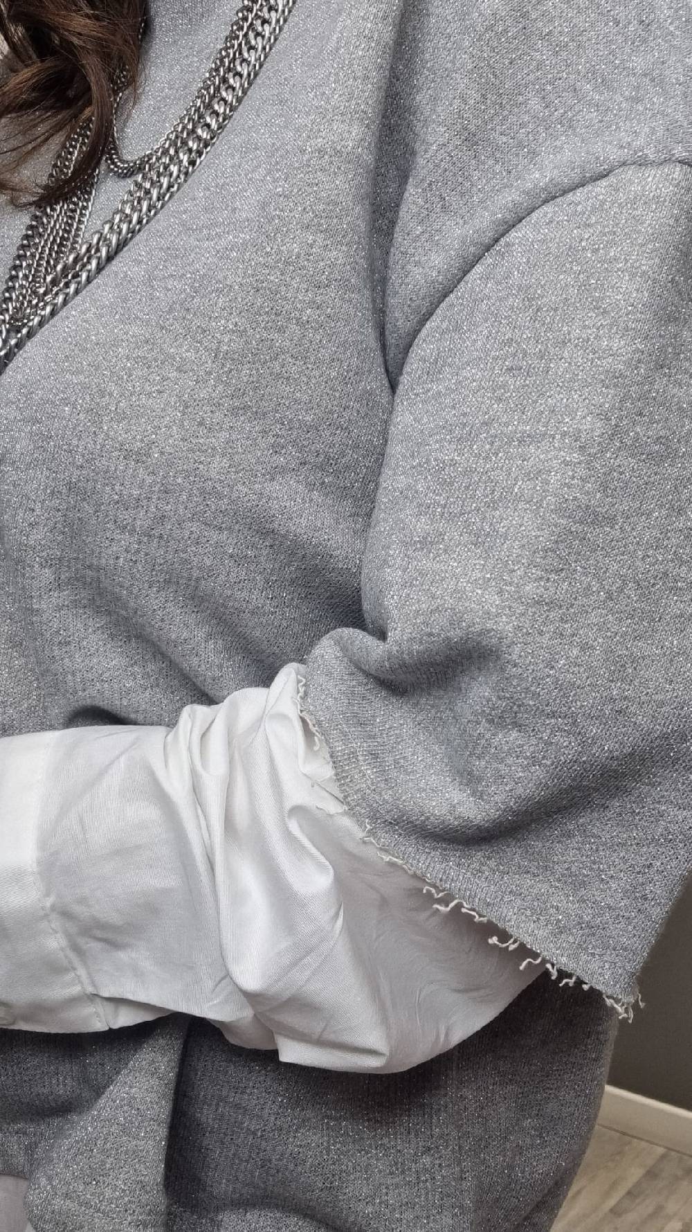 Le Chicche Felpa Lurex Fino al 55% di sconto