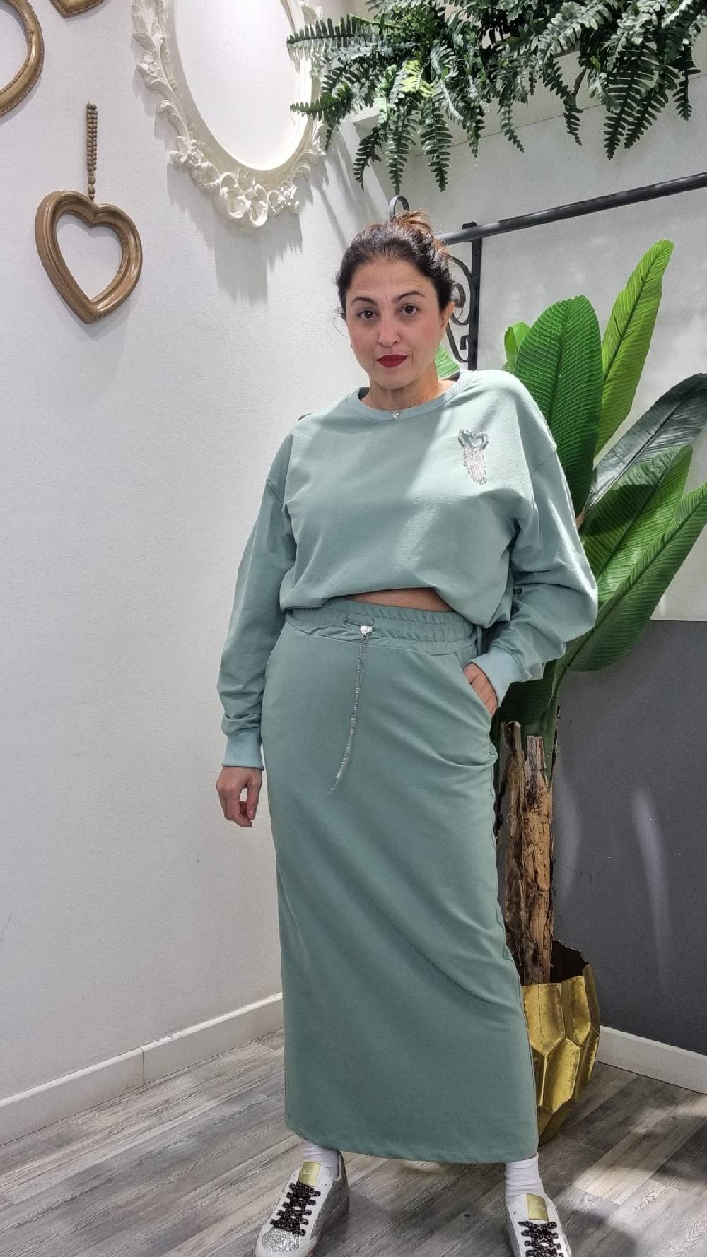 Le Chicche Felpa Menta Solo un giorno rimasto