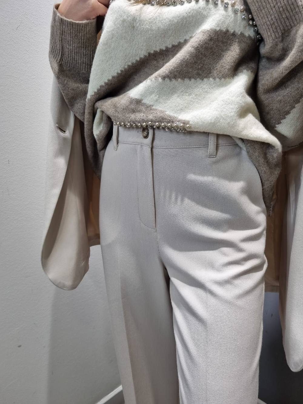 Le Chicche Pantalone I37 Burro Officina