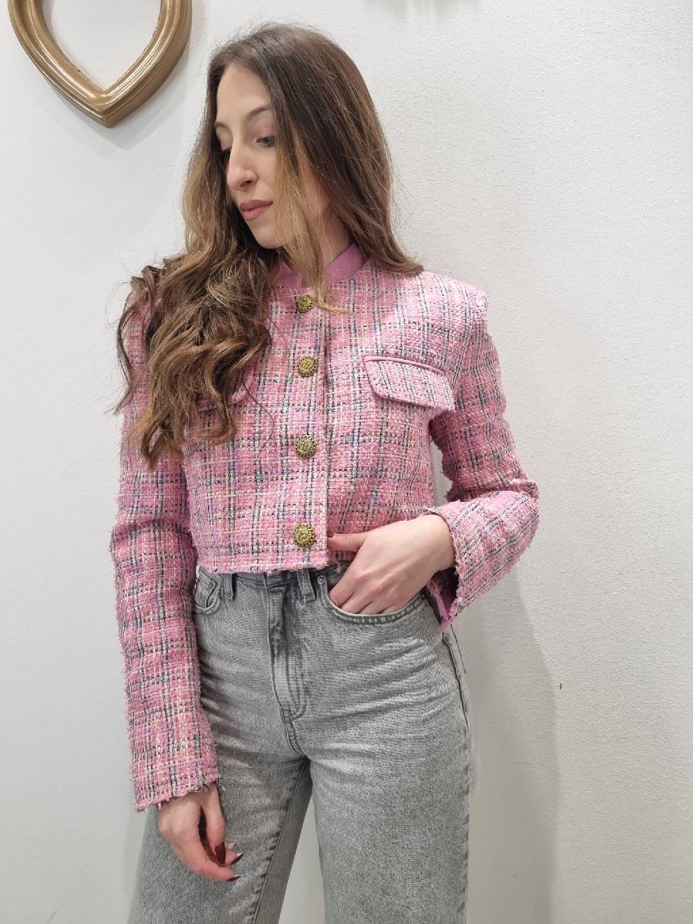 Le Chicche Giacca Tweed 335 Offerta natalizia