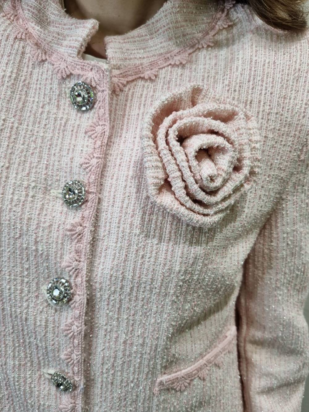 Le Chicche Giacca Tweed Pink Offerta per la Festa della Mamma