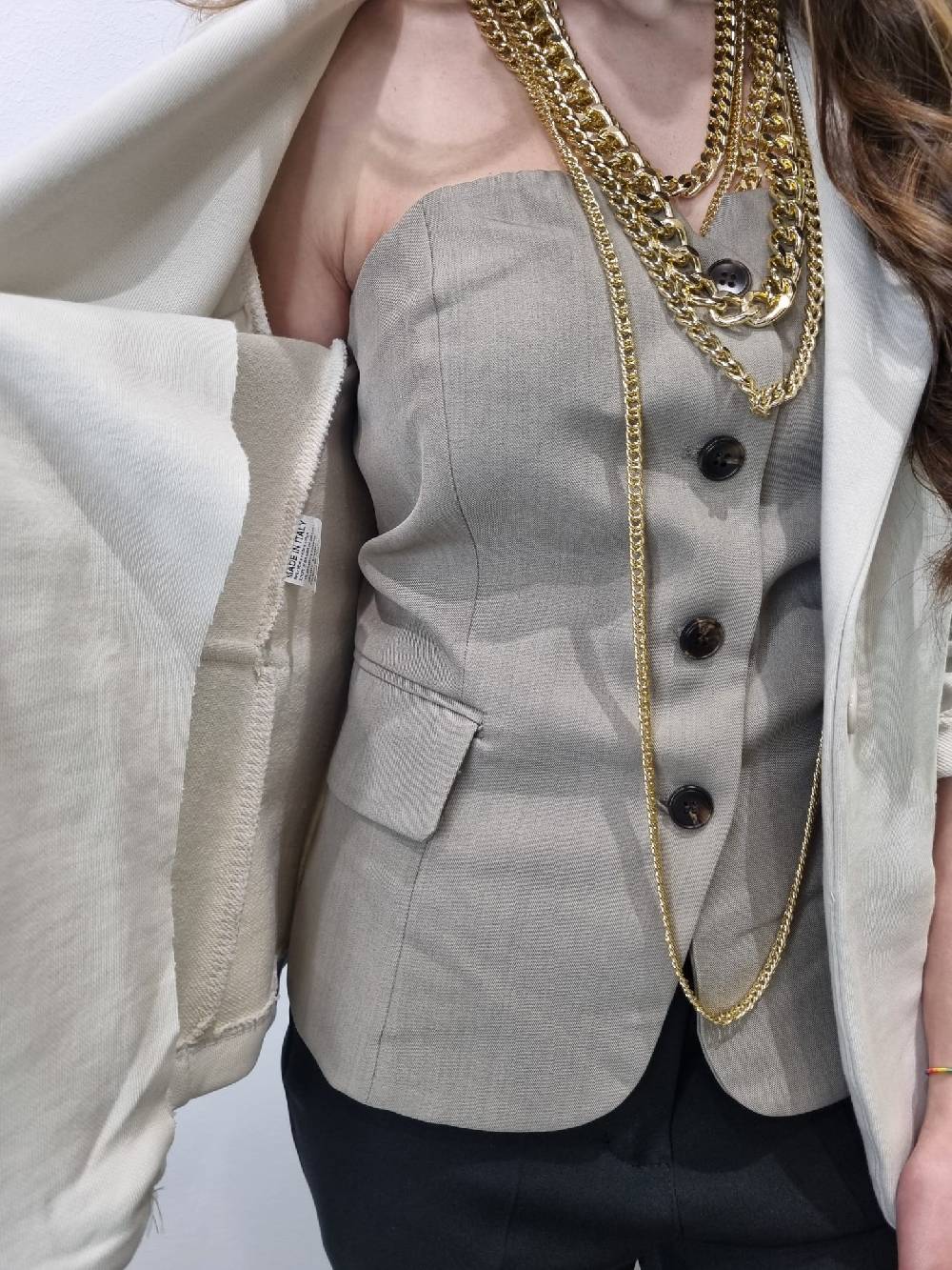 Le Chicche Gilet Fascia Super sconto