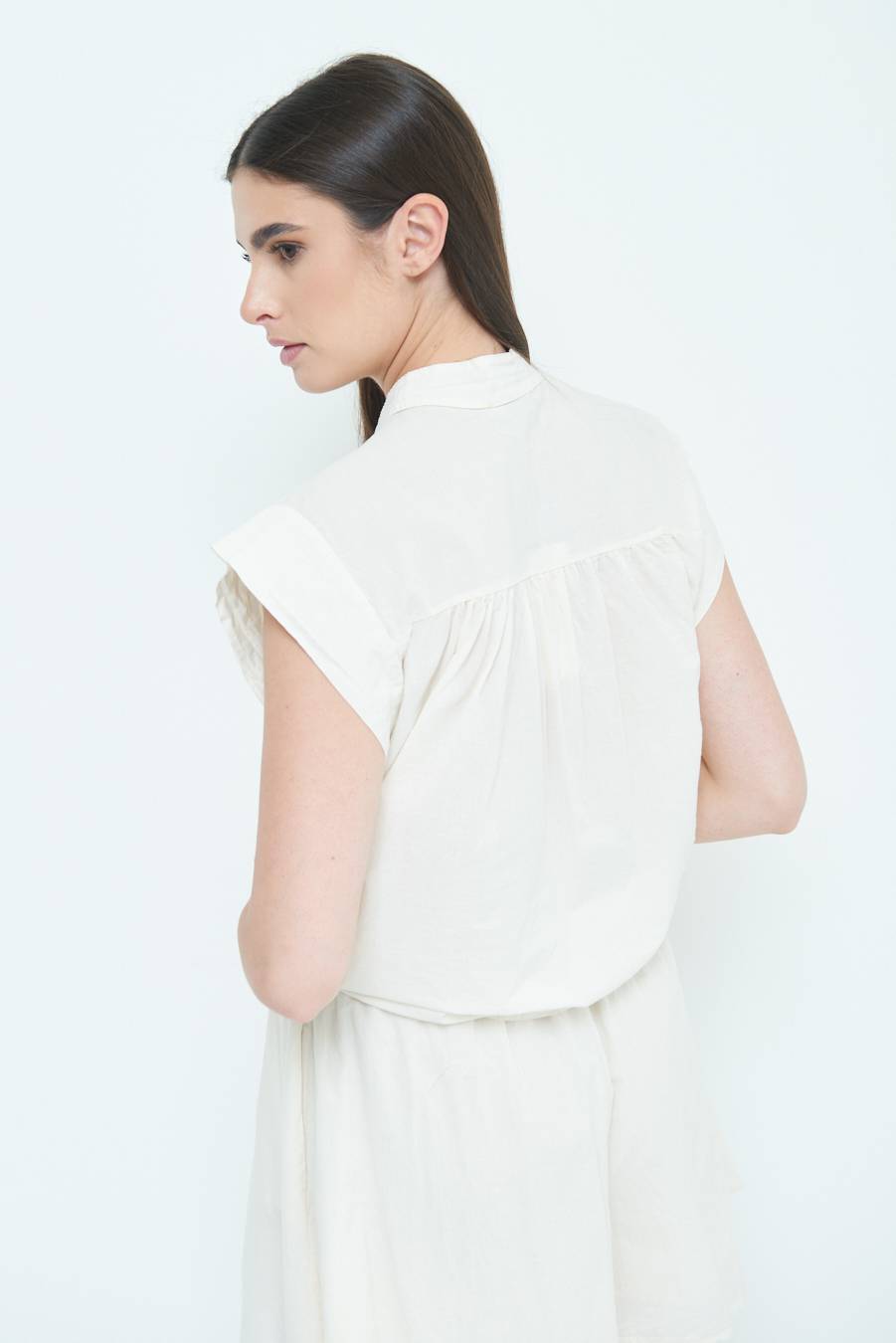 Kikisix CAMICIA SMANICATA CON NODO BURRO Italia