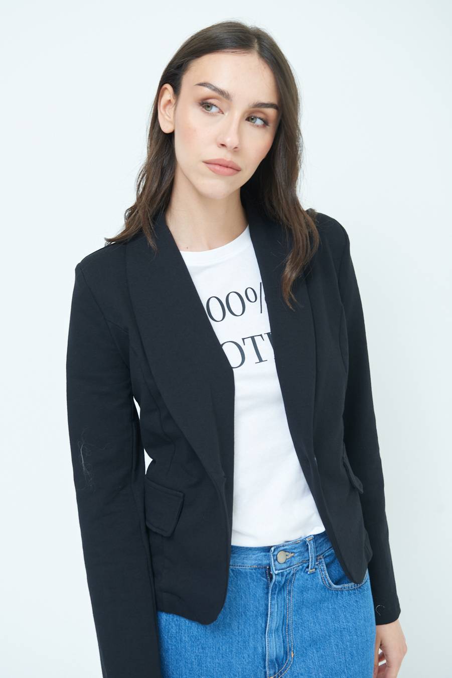 Kikisix GIACCA FELPA NERO Fino Al -60%