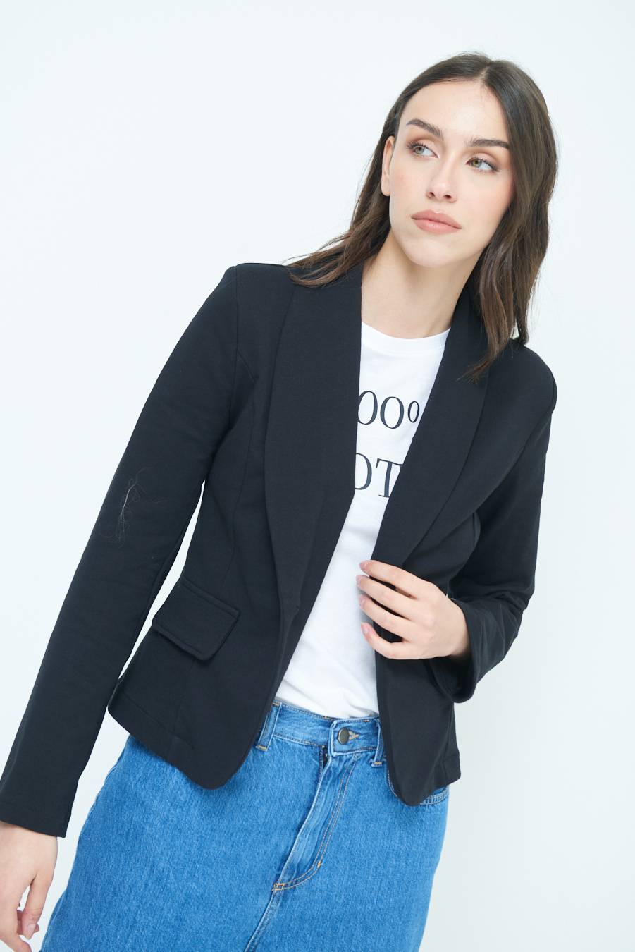 Kikisix GIACCA FELPA NERO Fino Al -60%