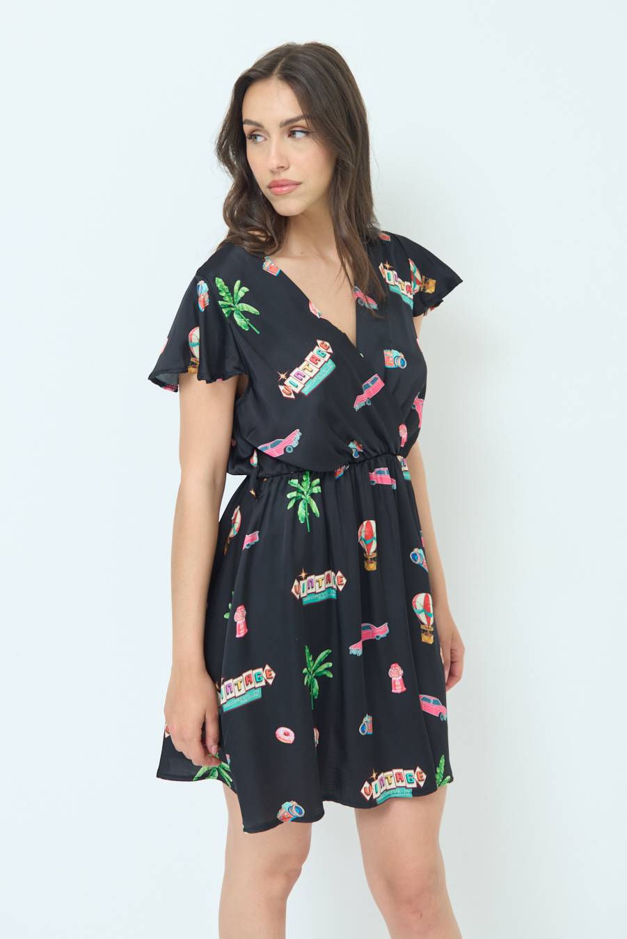 Kikisix ABITINO INCROCIO NERO Offerte