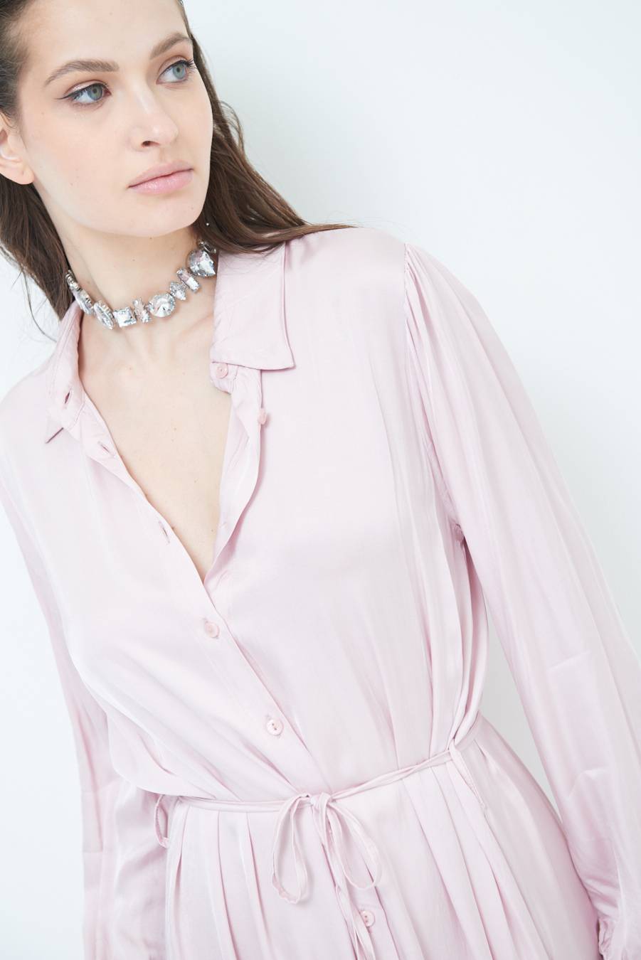 Kikisix ABITO RASO VISCOSA ROSA Lightning offer