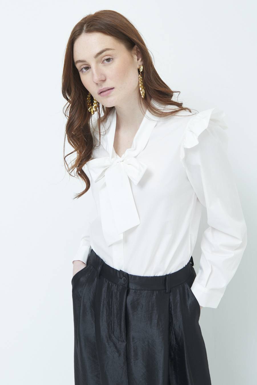 Kikisix CAMICIA NODO DAV. BURRO Soddisfazione Garantita