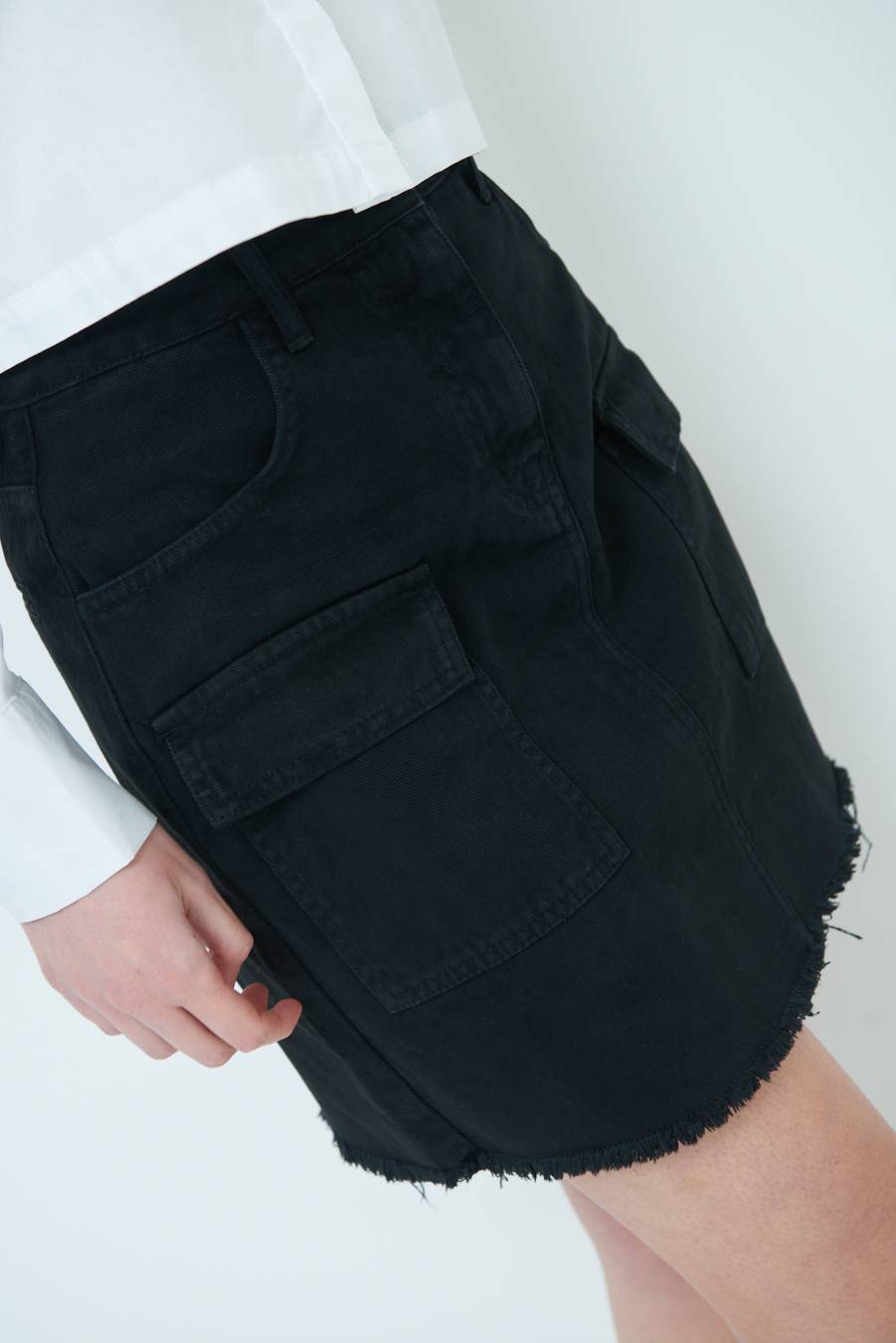 Kikisix MINIGONNA NERO Black Friday