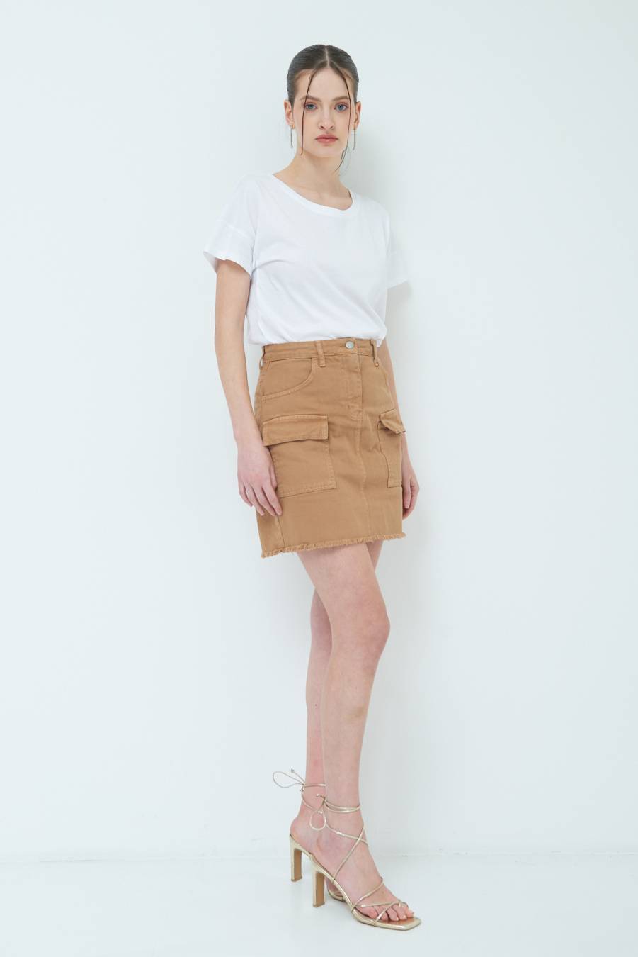 Kikisix MINIGONNA BEIGE Cyber Monday