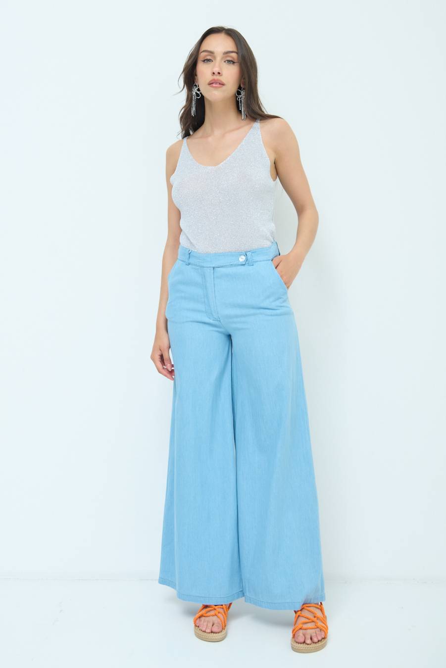 Kikisix PANTA ZAMPA MAXI BLU CHIARO Fino al 60% di sconto