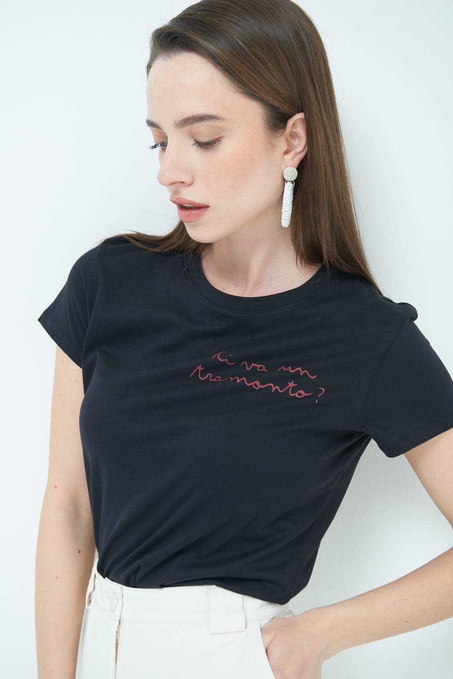 Kikisix TI VA UN TRAMONTO? NERO Comprare a buon mercato
