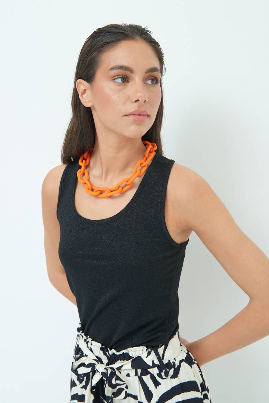 Kikisix CANOTTA VOGATORE NERO Offerta natalizia