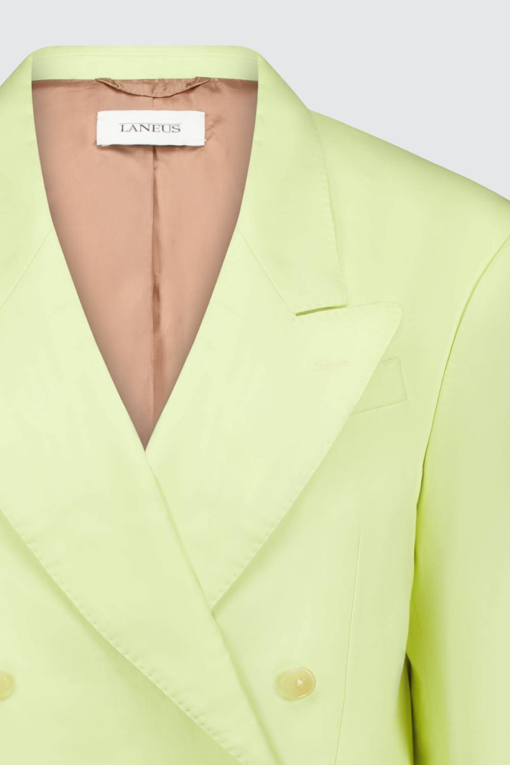 ﻿Laneus Laneus blazer yellow regular doppio petto Vendita Economica
